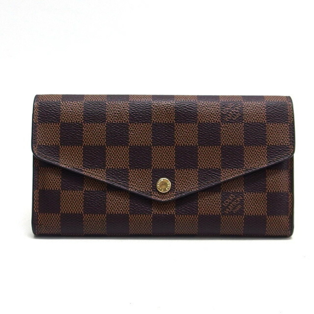 LOUIS VUITTON Damier Portefeuille Sarah Bi-fold Wallet N63209 - Picture 2 of 11